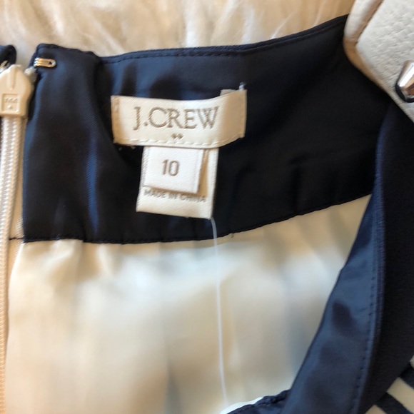 NWT J.Crew Lined Pleated Skirt Sz 10 - Picture 3 of 8
